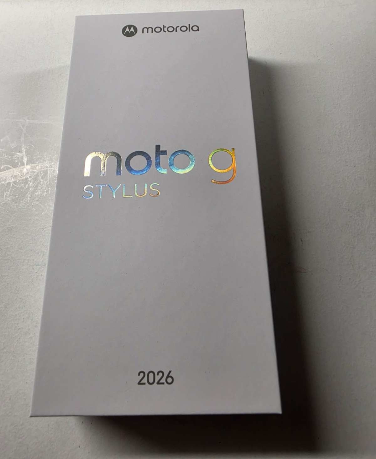 NEW Moto G Stylus 2026 Unlocked 8/128GB 50MP Coal Smoke XT2619-1 PBAM0023US