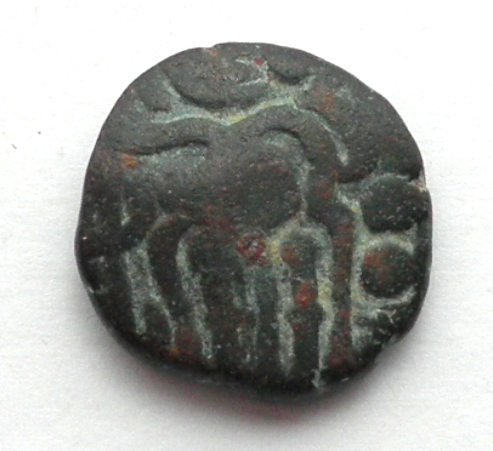INDIA HINDU CHOLA DYNASTY 1 MASSA 985-1014 Rajaraja Chola I, Octopus Man. SS1.1