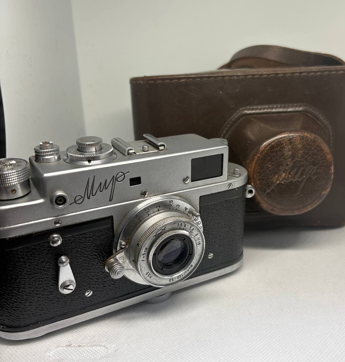 Mir Zorki 4 USSR Leica Film 35mm Camera Industar-22 3.5/50 Lens, Serviced Mir Zorki 4 USSR Leica Film 35mm Camera Industar-22 3.5/50 Lens, Serviced