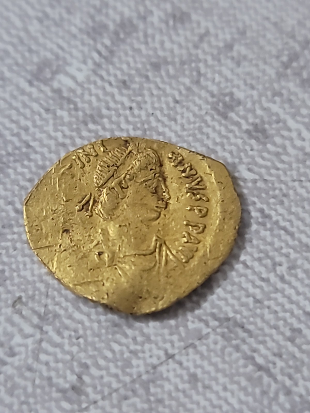 Byzantine - Emperor Justin I (who ruled the Byzantine Empire from 518 to 527 AD)
