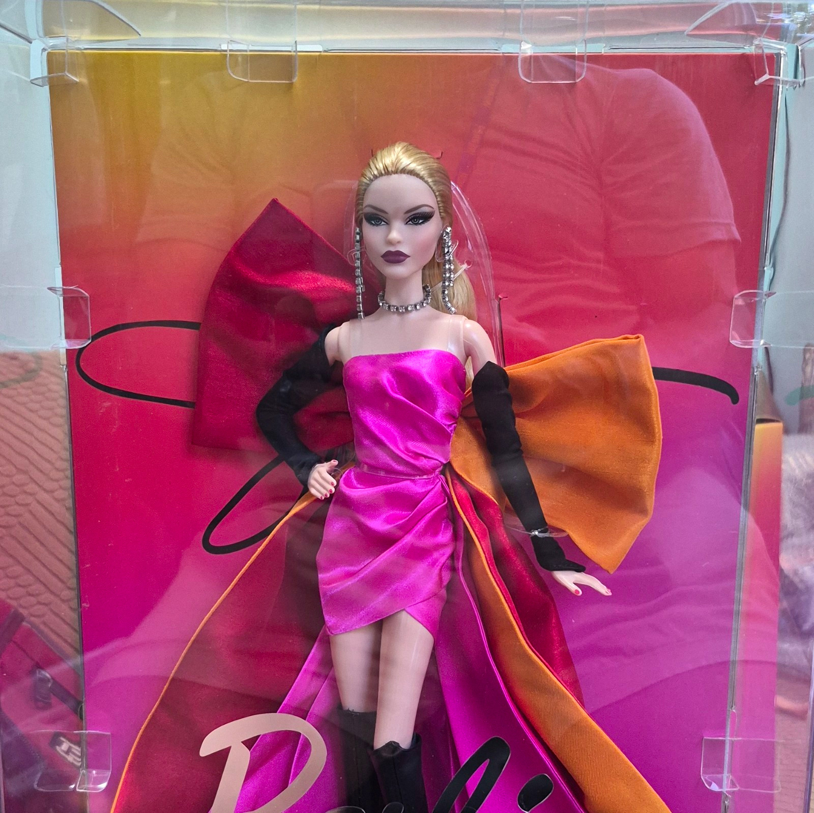 Barbie Signature Styled by Design Suim Noh Pink Dress Doll NRFB HRM31 Barbie Signature Styled by Design Suim Noh Pink Dress Doll NRFB HRM31