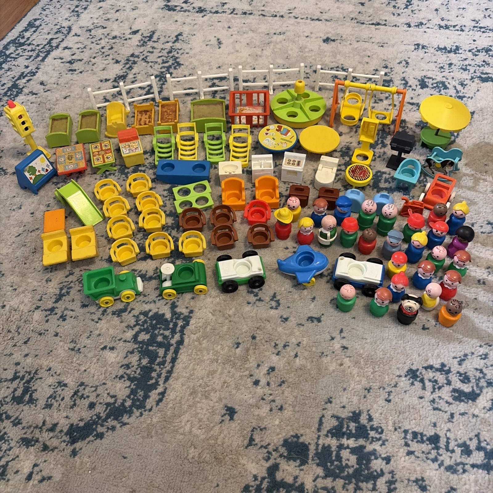 Vintage Little People Mixed Lot 95+ Accessories Furniture Vehicles Figures Toys Vintage Little People Mixed Lot 95+ Accessories Furniture Vehicles Figures Toys