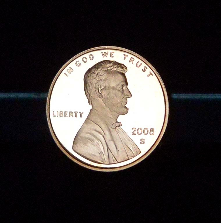 2008-S Lincoln Memorial US Mint Proof Cent 2008-S Lincoln Memorial US Mint Proof Cent