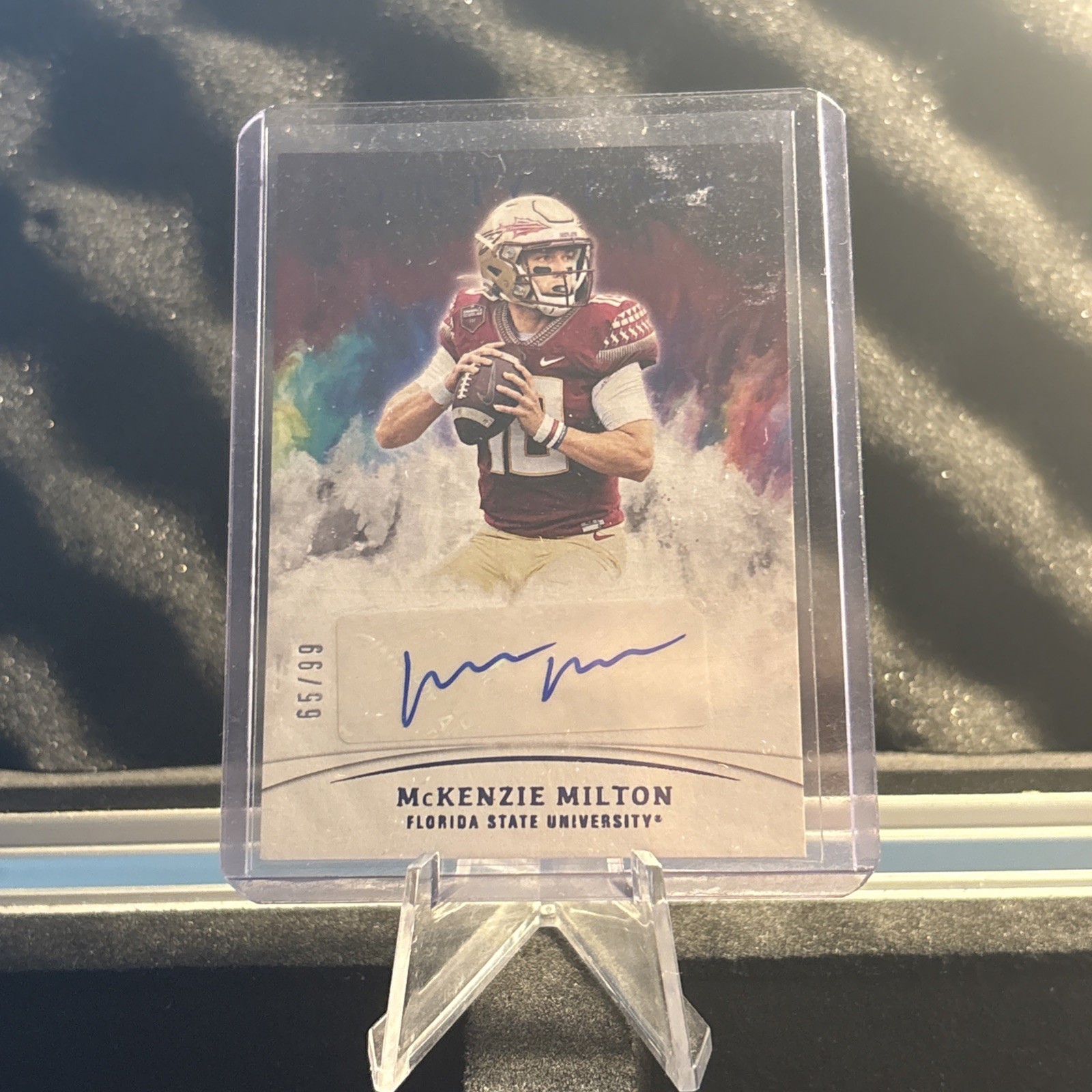 2022 Panini Chronicles Draft Picks Origins Rookie McKenzie Milton Auto /99 2022 Panini Chronicles Draft Picks Origins Rookie McKenzie Milton Auto /99