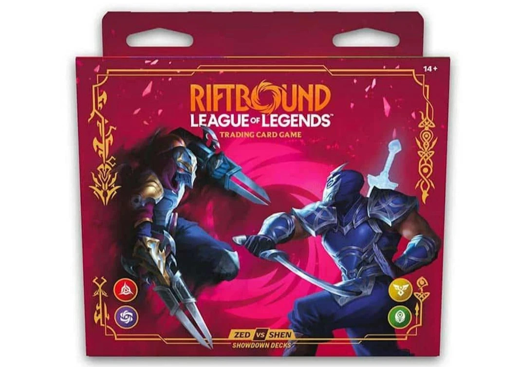 Riftbound TCG: Vendetta Showdown Decks - Zed Vs Shen NEW/SEALED