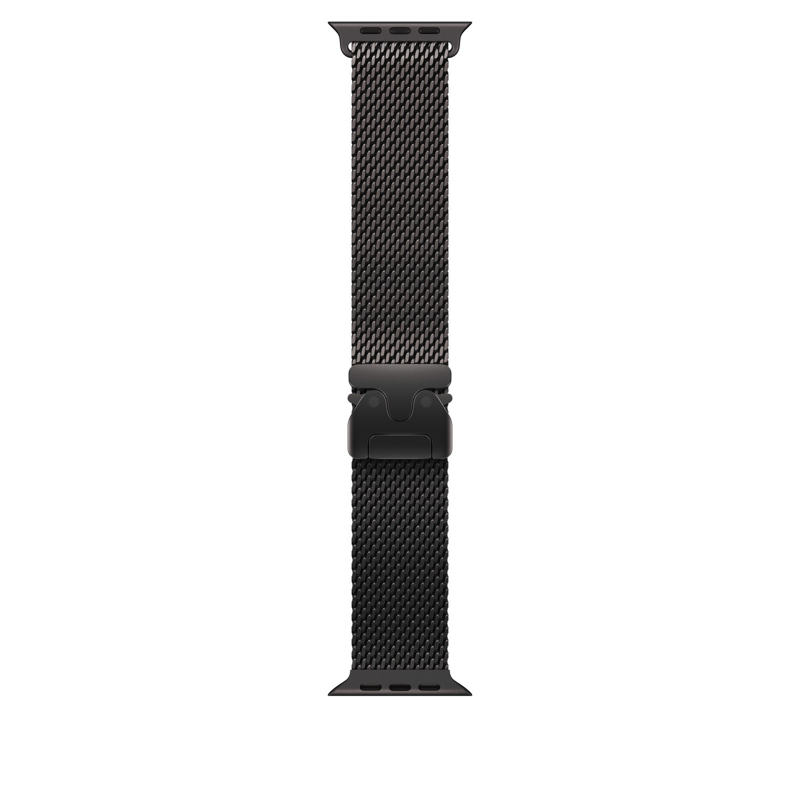 Apple Watch Band Ultra - Titanium Milanese Loop (49mm) - Large - Black Titanium