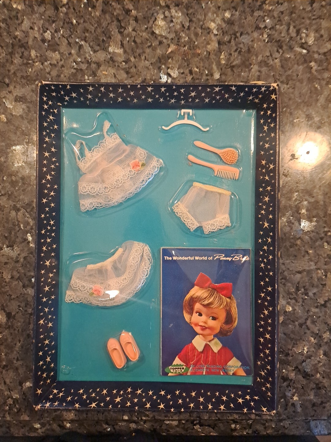 1964 Vintage Penny Brite Topper Outfit + Accessories SHEER DELIGHT-BRAND NEW 1964 Vintage Penny Brite Topper Outfit + Accessories SHEER DELIGHT-BRAND NEW