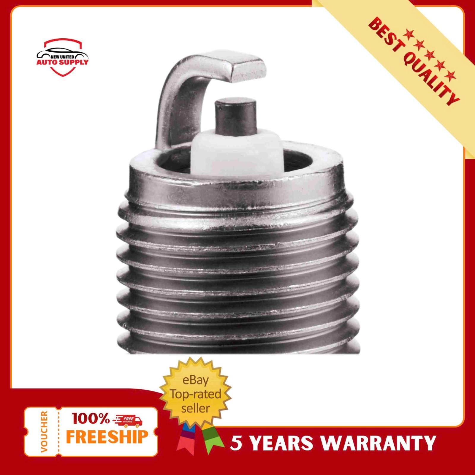 4 PSC Autolite 63 Copper Resistor Spark Plug fits Volvo Dodge Chrysler 4 PSC Autolite 63 Copper Resistor Spark Plug fits Volvo Dodge Chrysler