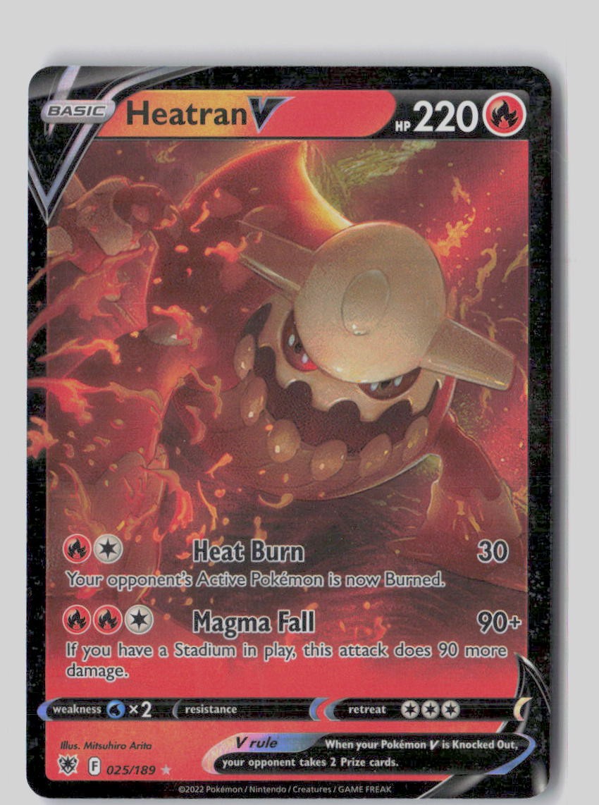 Pokemon Heatran V Holofoil [SWSH10 - 025/189]