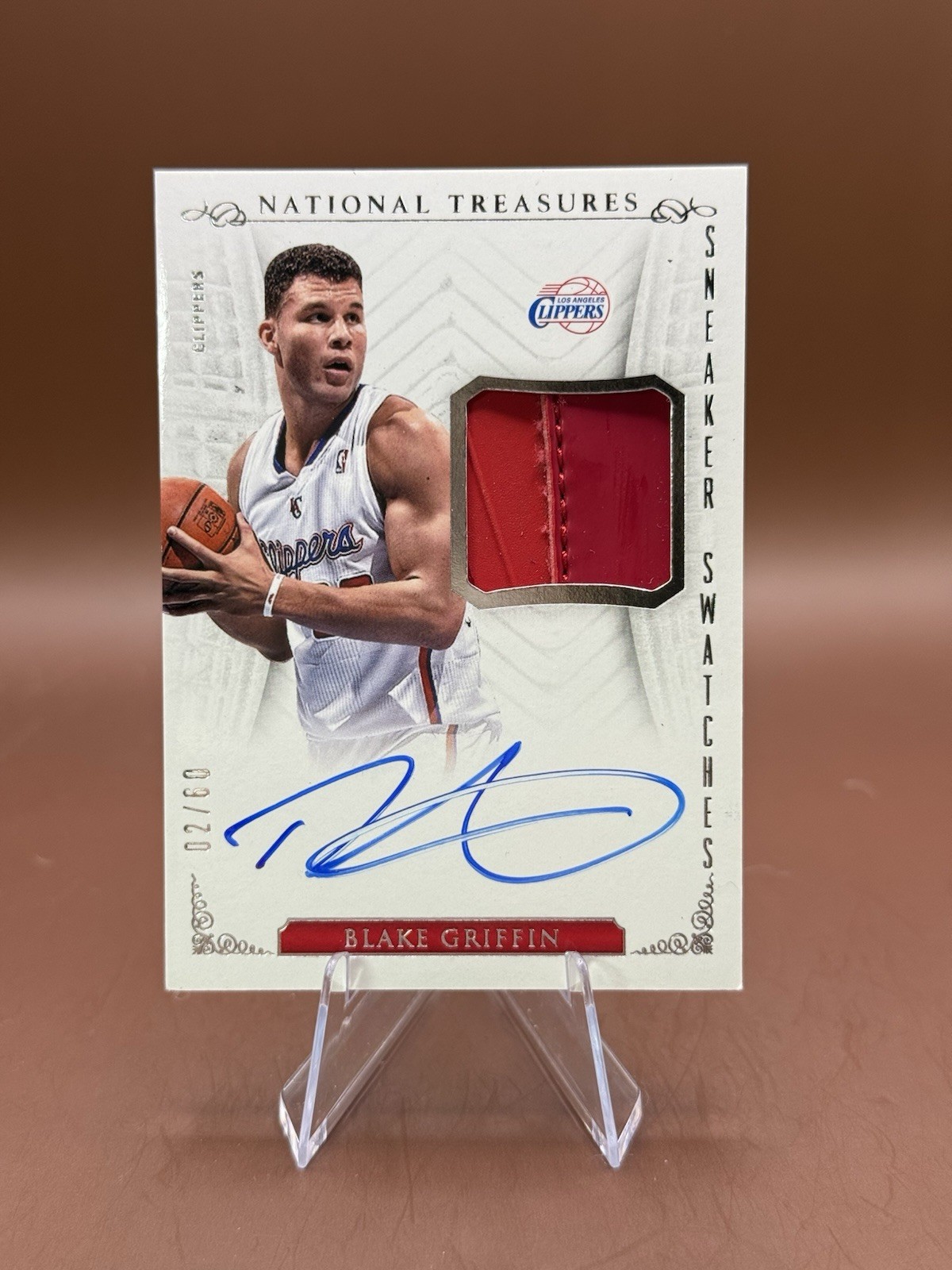 2013-14 Panini National Treasures - Sneaker Swatches Autographs Blake Griffin...