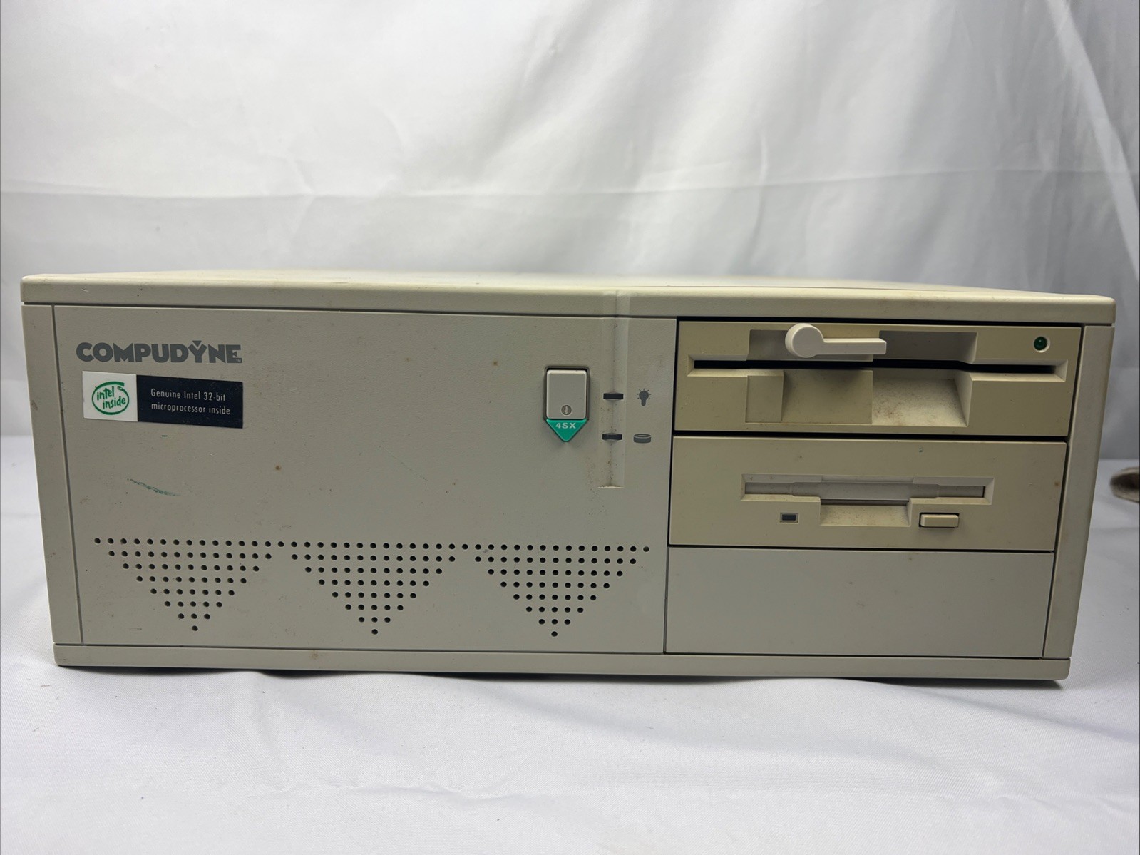 Compudyne Model 45X/25 1992 Vintage Retro Gaming Desktop Computer + RAM Working