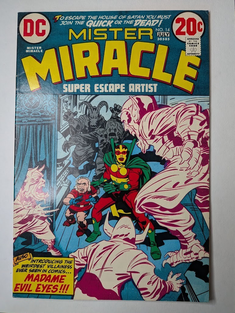 Mister Miracle #14 DC 1973 (VF-)