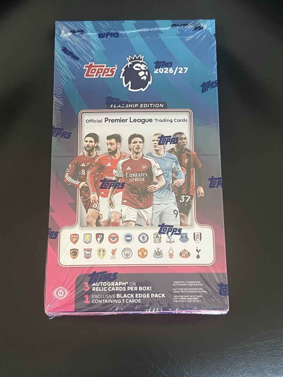 2026/27 Topps Flagship Premier League Hobby Box NEW