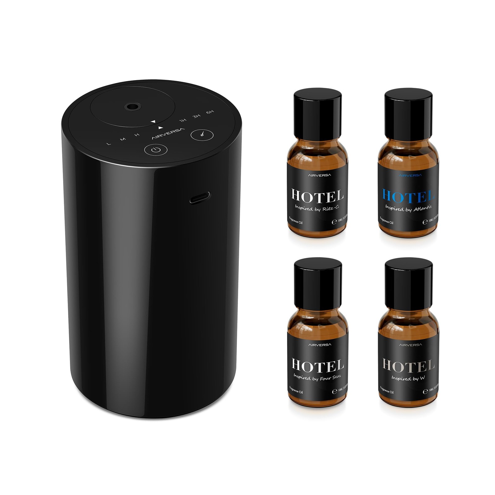 Airversa AN8 Waterless Essential 5 IN * 2.7 * | 0.58 lbs, Ablack Airversa AN8 Waterless Essential 5 IN * 2.7 * | 0.58 lbs, Ablack