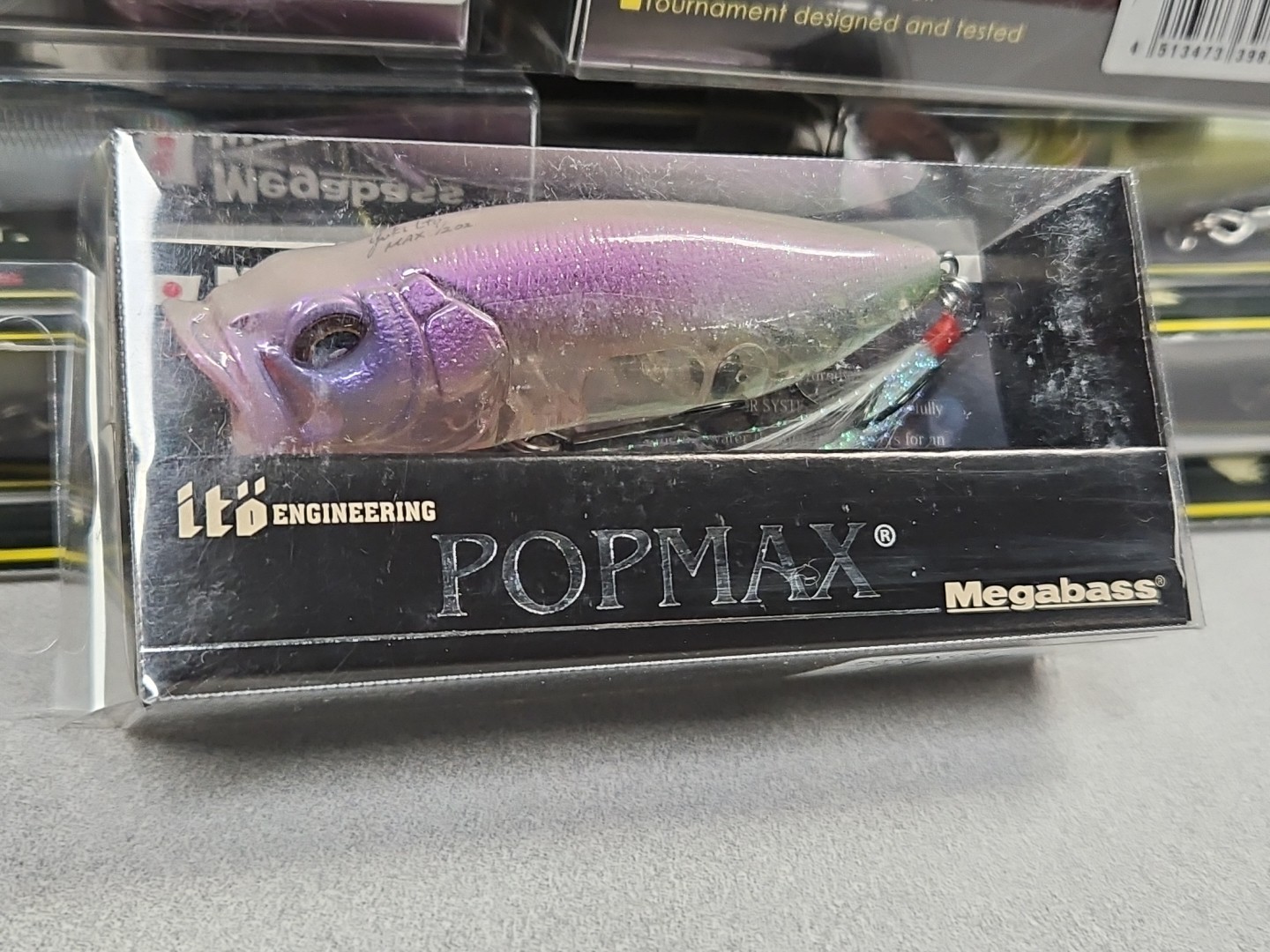 Megabass POPMAX...SB Sunset Galaxy...Bento Box Limited #/200...NIB Megabass POPMAX...SB Sunset Galaxy...Bento Box Limited #/200...NIB