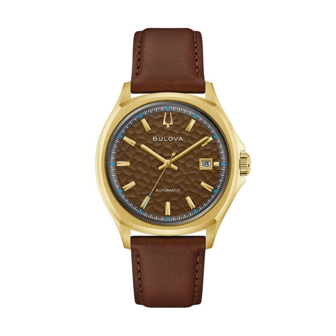 Bulova Men's Tony Bennett Brown Dial Automatic Watch 97B244