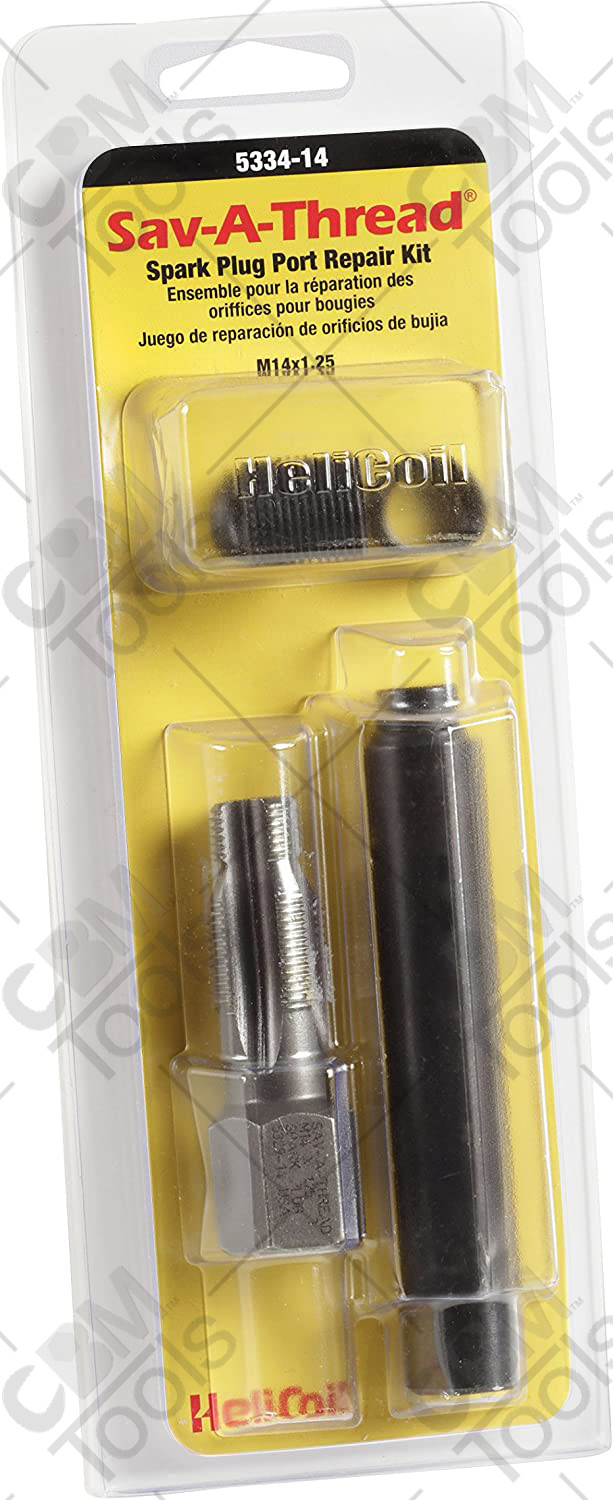 M14 x 1.25 Spark Plug Repair Kit by HeliCoil 5 Pieces New Fast Shipping