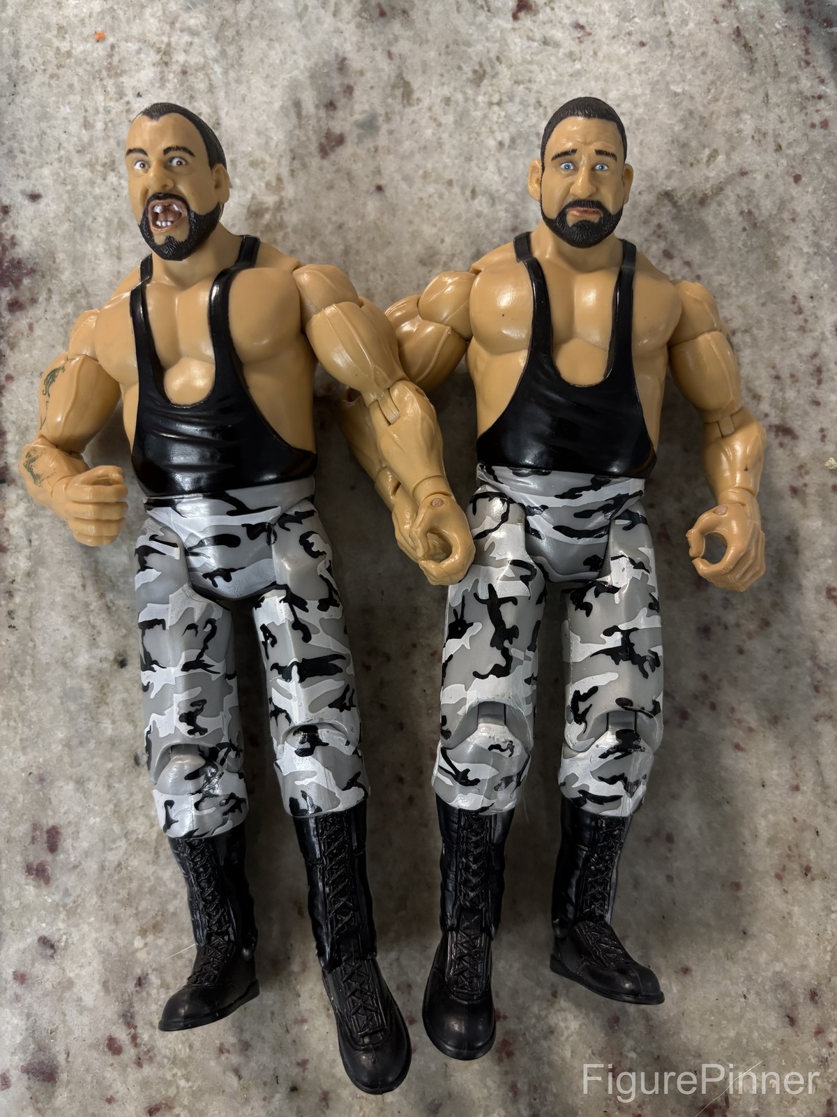Jakks Pacific Classic Superstars WWE The Bushwhackers: Butch & Luke Series 3P