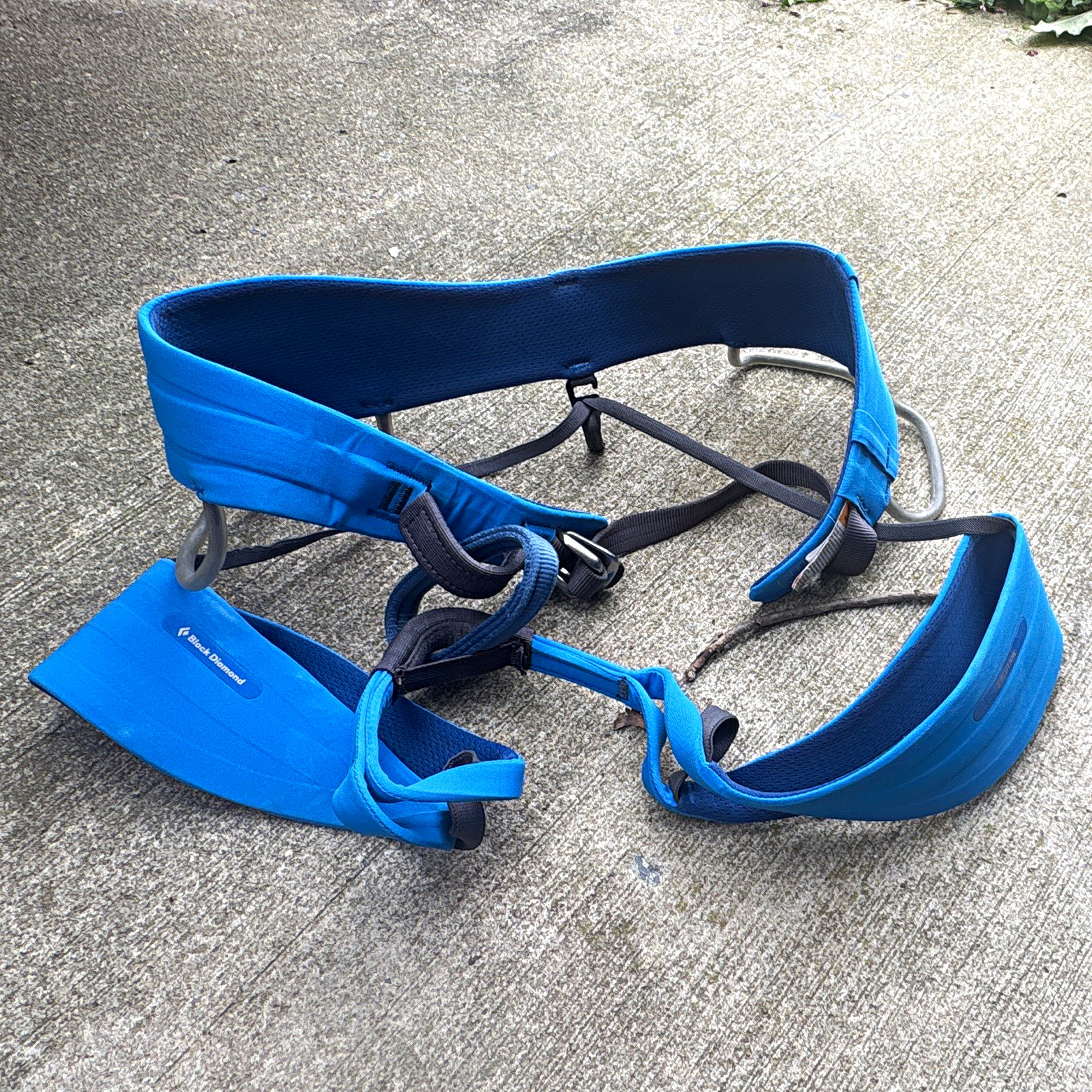Black Diamond Zone Model Climbing Harness, Blue Color - MPN BD651111