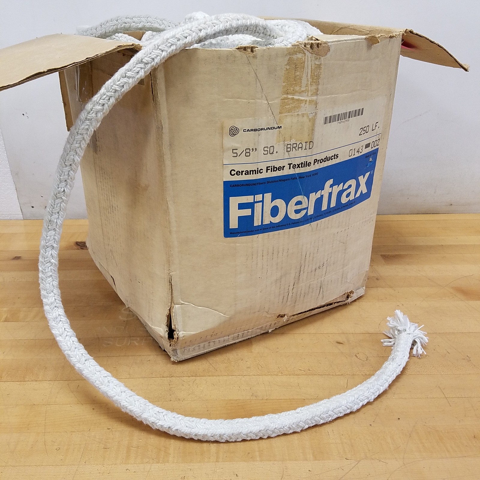 CARBORUNDUM Fiberfrax 5/8\