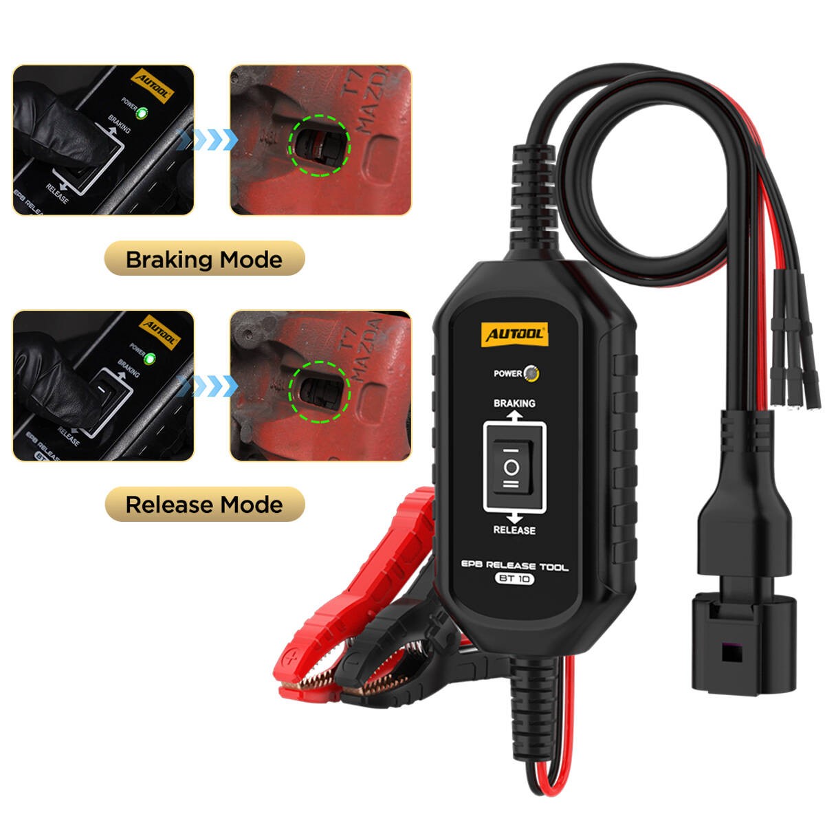 Auto EPB Release Tool Car Electronic Parking Brake Emergency Release Reset Tool Auto EPB Release Tool Car Electronic Parking Brake Emergency Release Reset Tool