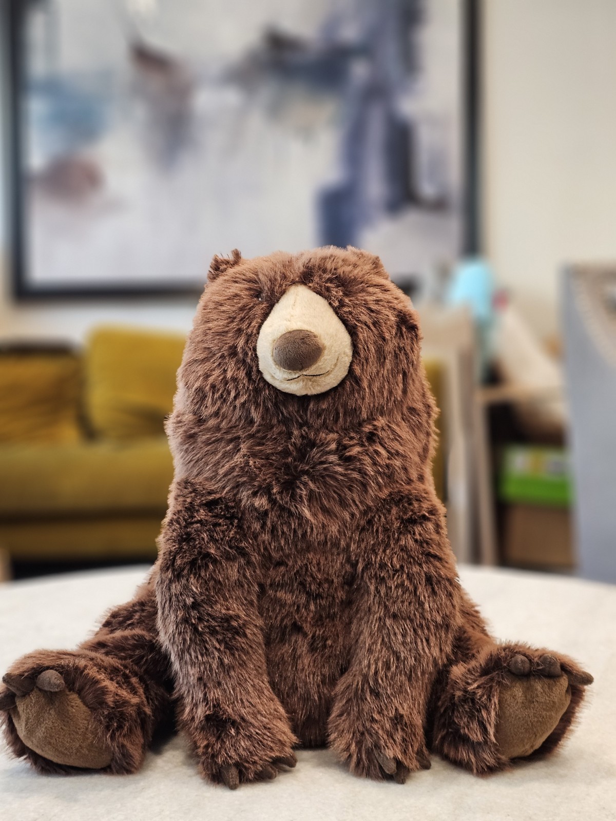 Jellycat Bizzlestomp Bear Plush Brown Teddy Stuffed Animal 16