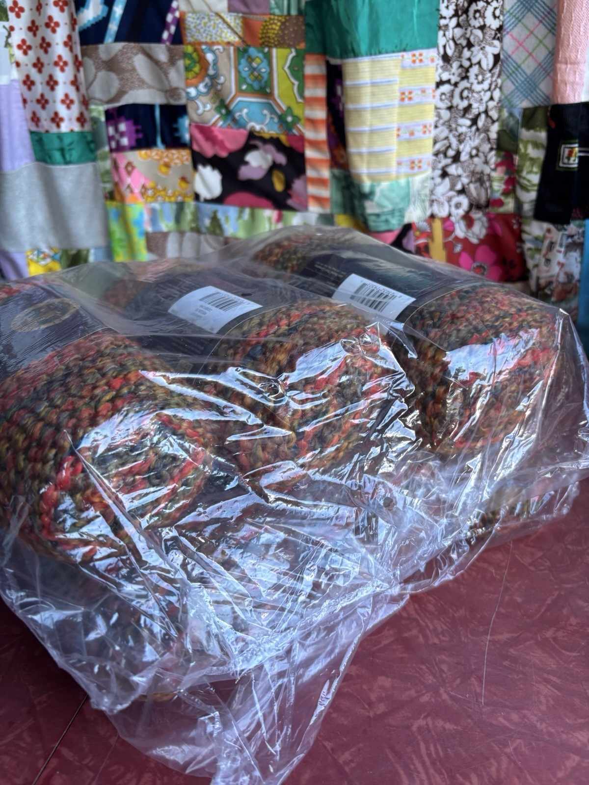 Lion Brand  Home Spun Harvest Yarn 6 Skeins