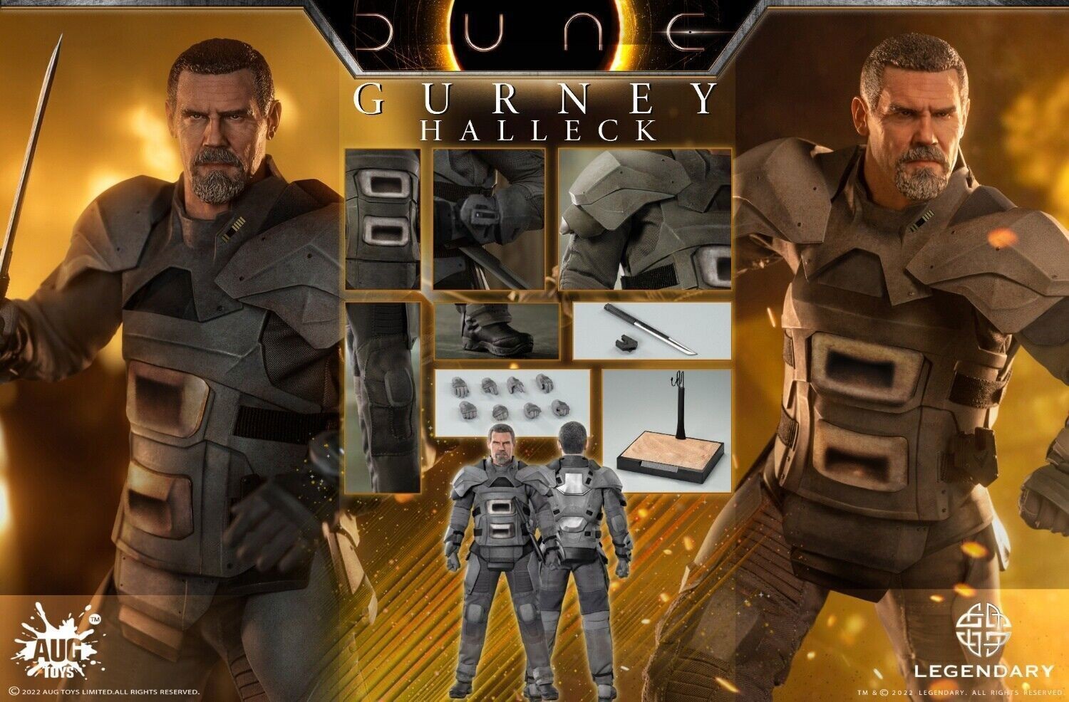 AUG TOYS 1/6 DL002 Sand Hills Gini Harlek Action Figure Model Gift IN STOCK