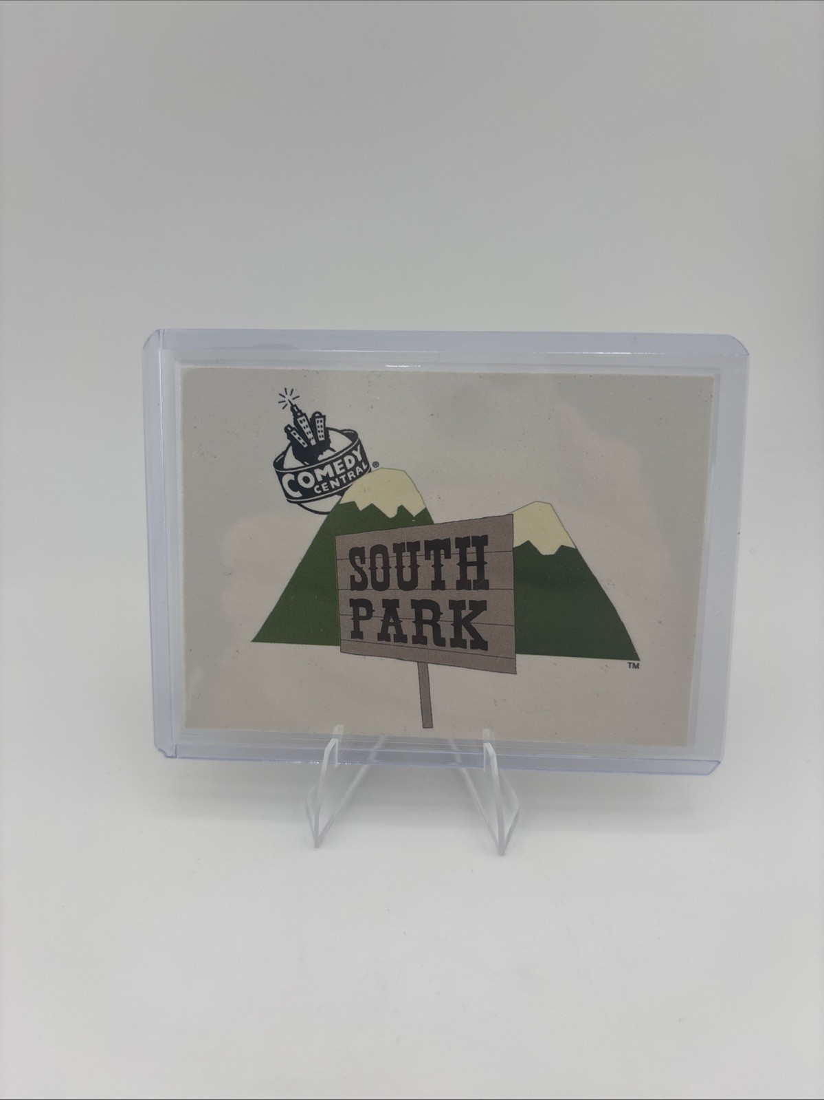 1998 South Park #1 - TOPPS Title Trading Card