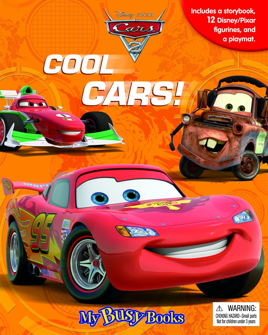 Disney/Pixar Cars 2 My Busy Book Phidal Publishing Inc. board book Acceptabl... Disney/Pixar Cars 2 My Busy Book Phidal Publishing Inc. board book Acceptabl...