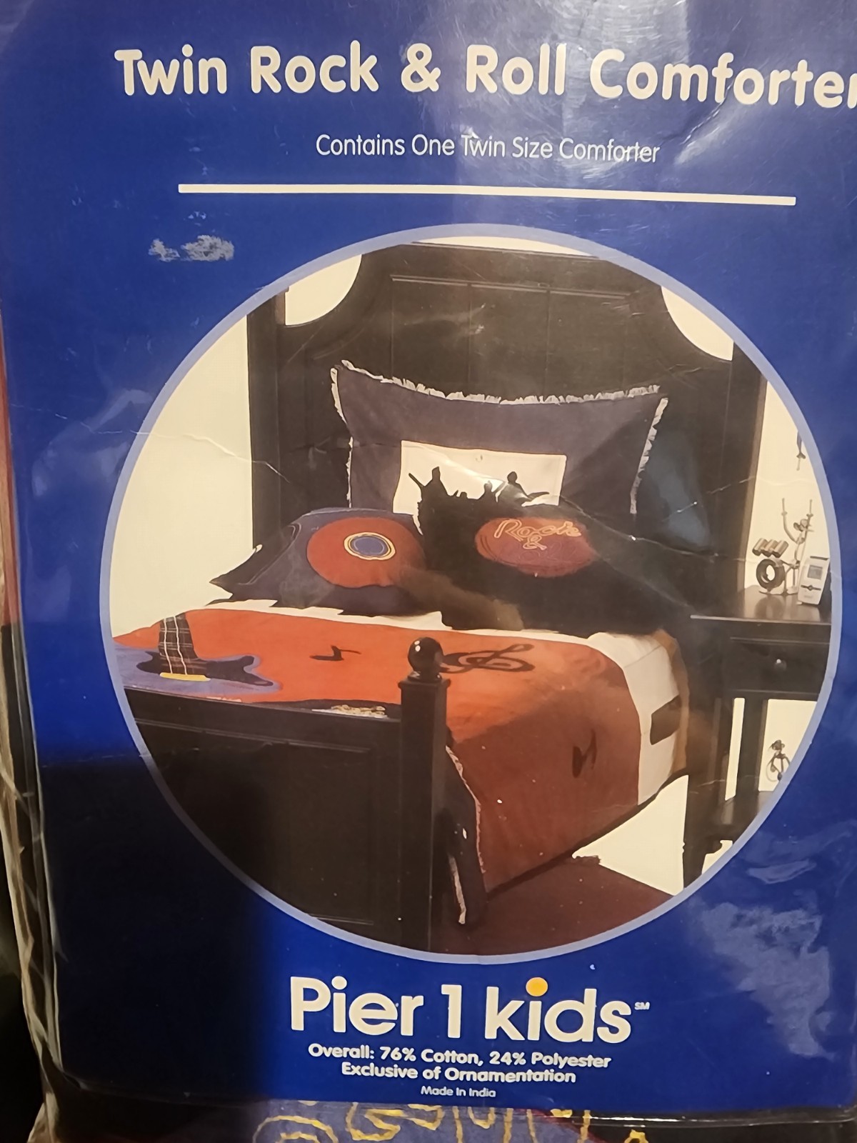 Pier 1 Kids Twin Rock & Roll Comforter