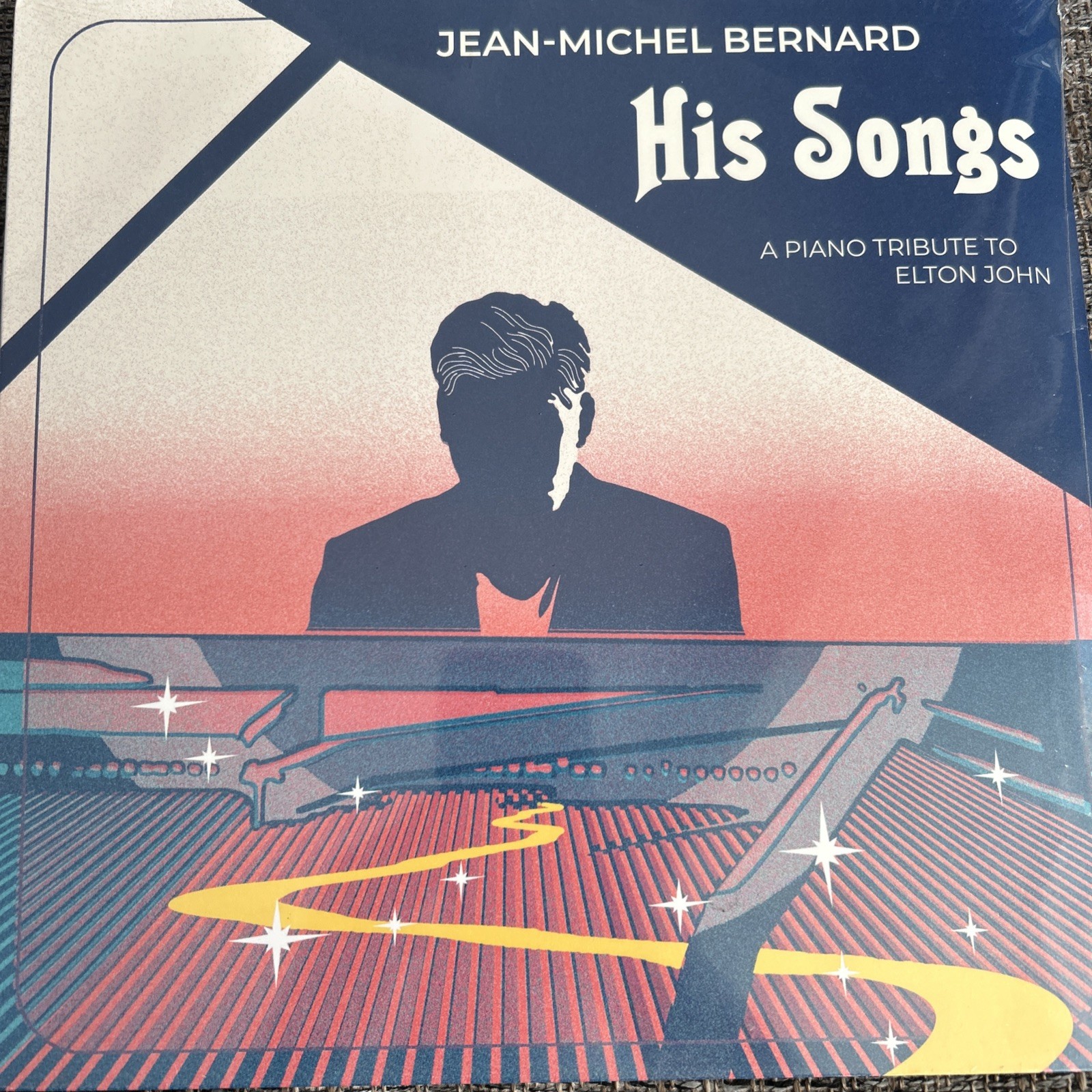 JEAN-MICHEL BERNARD: HIS SONGS Tribute to Elton John 12” Vinyl LP New & Sealed