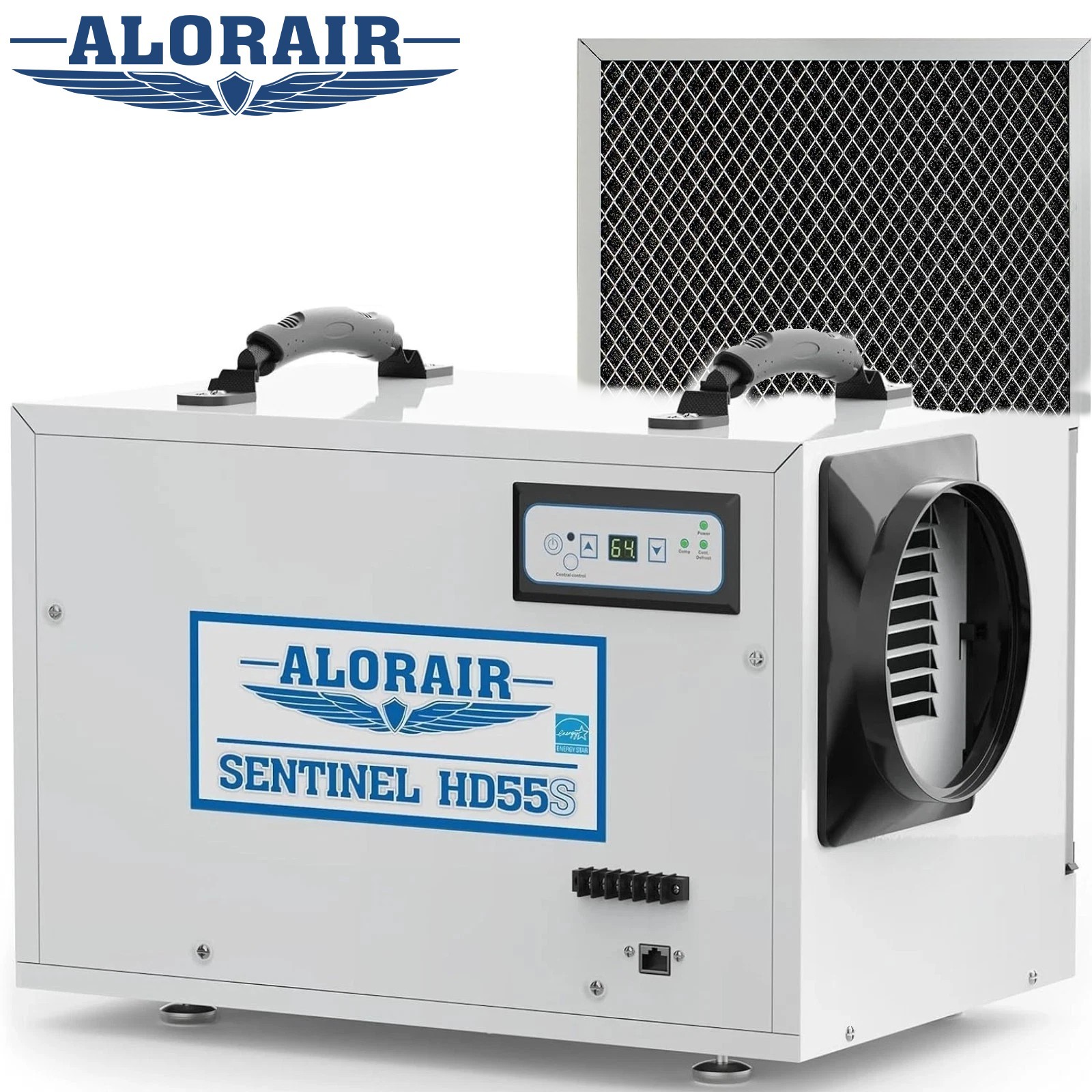 ALORAIR Sentinel HD55S 120 PPD Crawlspace Dehumidifier With 6y Warranty ALORAIR Sentinel HD55S 120 PPD Crawlspace Dehumidifier With 6y Warranty