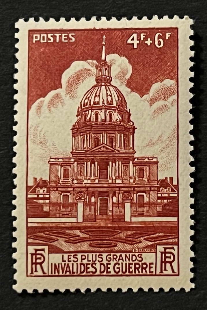 Travelstamps: 1946 France Stamps Sc #B203 - Disabled War Veterans Fund - MNH OG