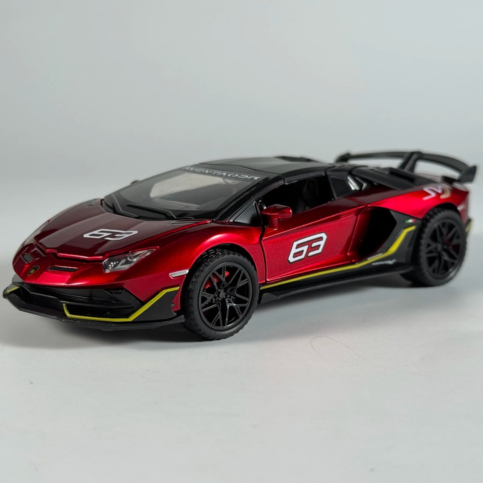 1:32 Lamborghini Aventador SVJ 63 Diecast Car Model – Alloy Display Collectible