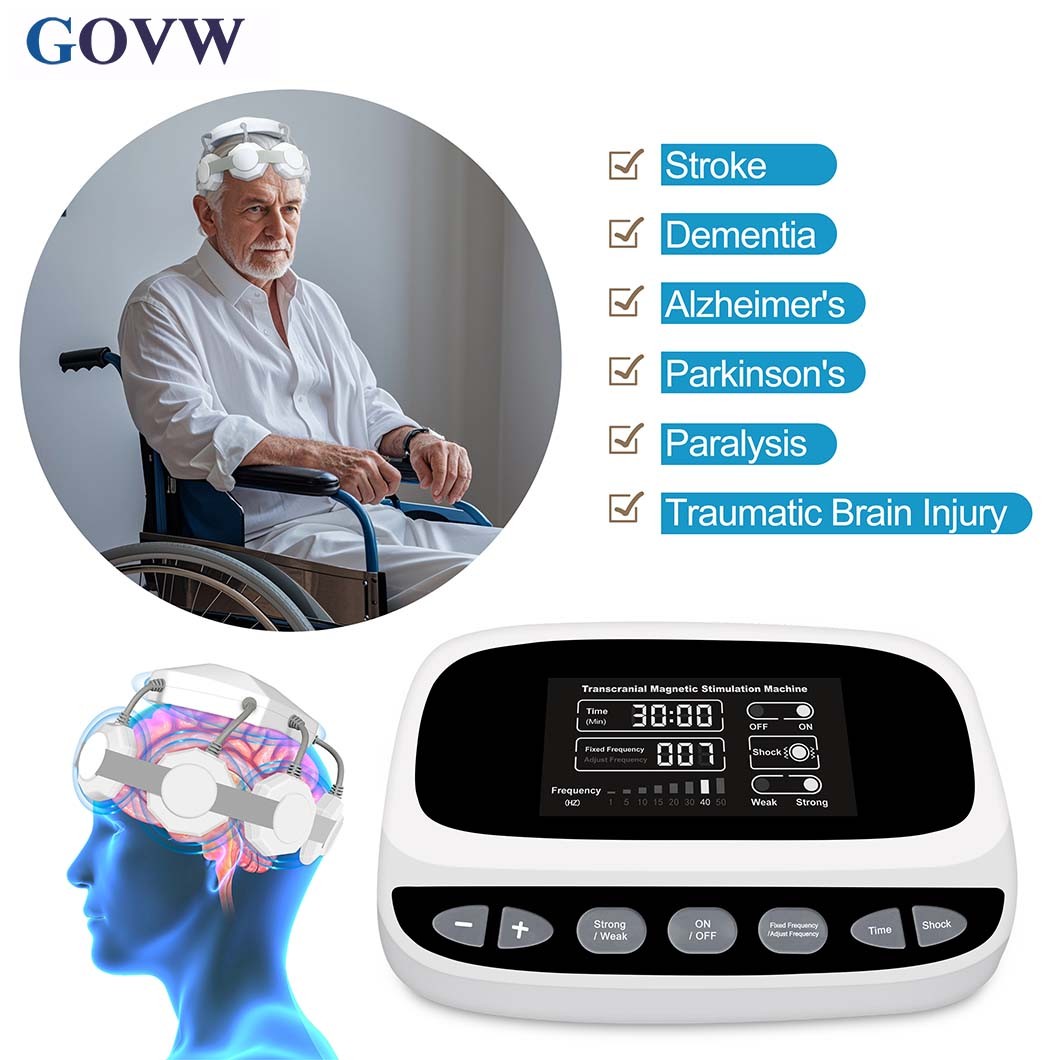 TMS Magnetic Brain Therapy Device Depression Anxiety Migraine Parkinson Insomnia