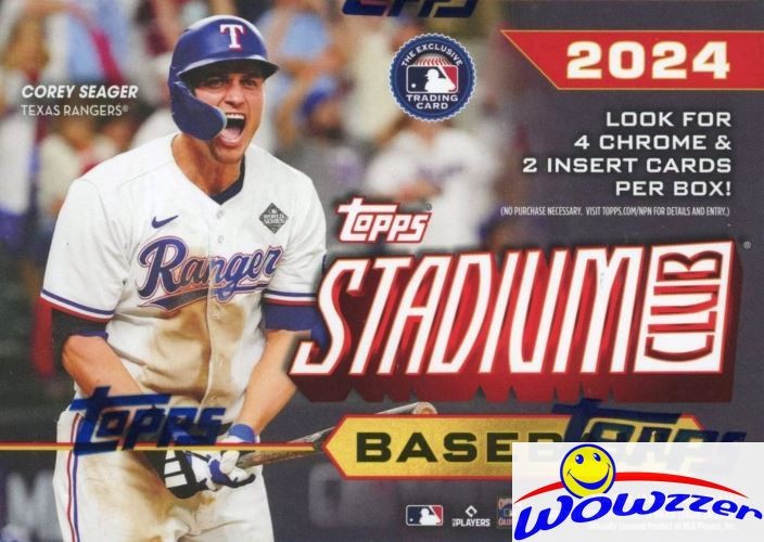 2024 Topps Stadium Club Baseball EXCLUSIVE Factory Sealed Blaster Box