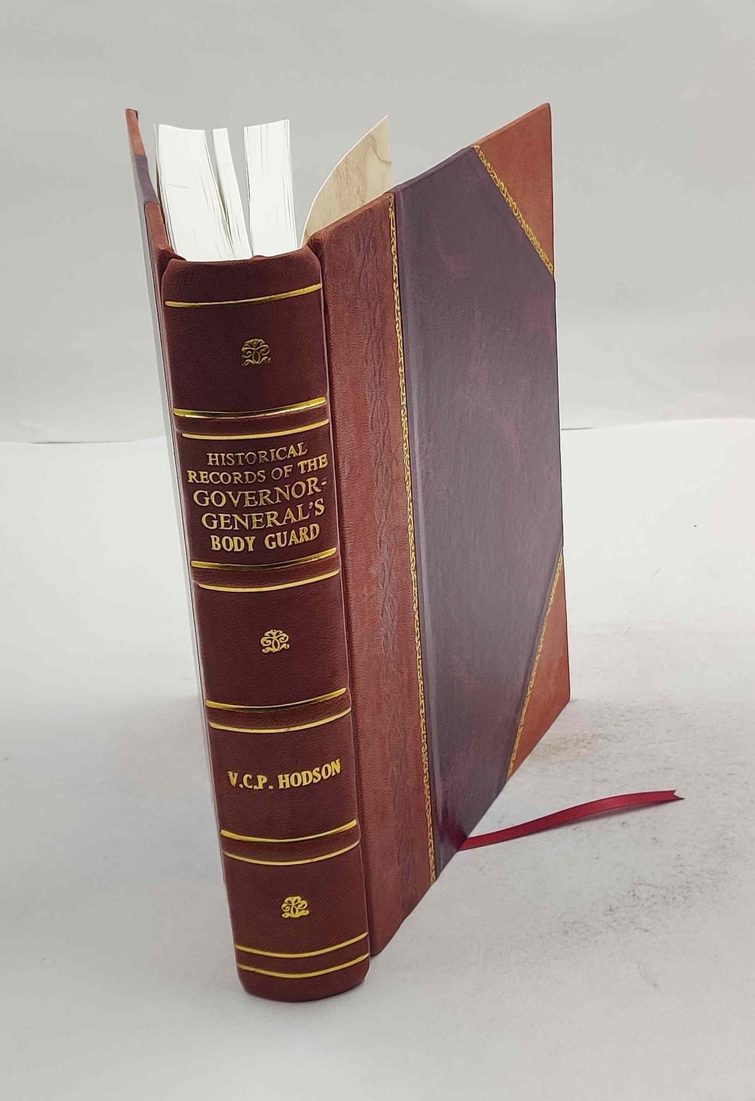historical records of the governor-general\'s body guard 1910 [Leather Bound