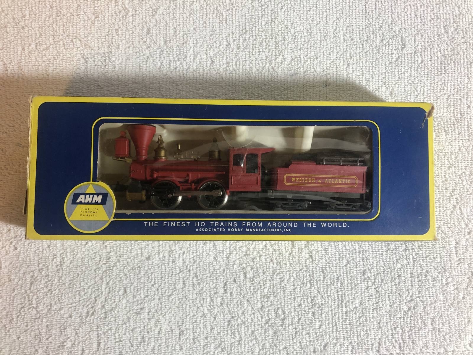 AHM HO 5072-D Western And Atlantic 2-4-0 Bowker - NIB 