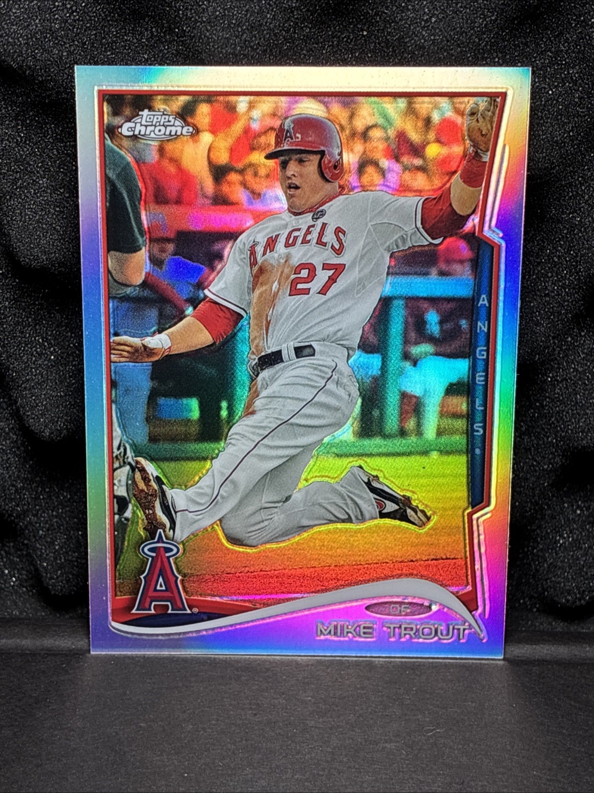 2014 Topps Chrome - Mike Trout #1 Refractor 2014 Topps Chrome - Mike Trout #1 Refractor