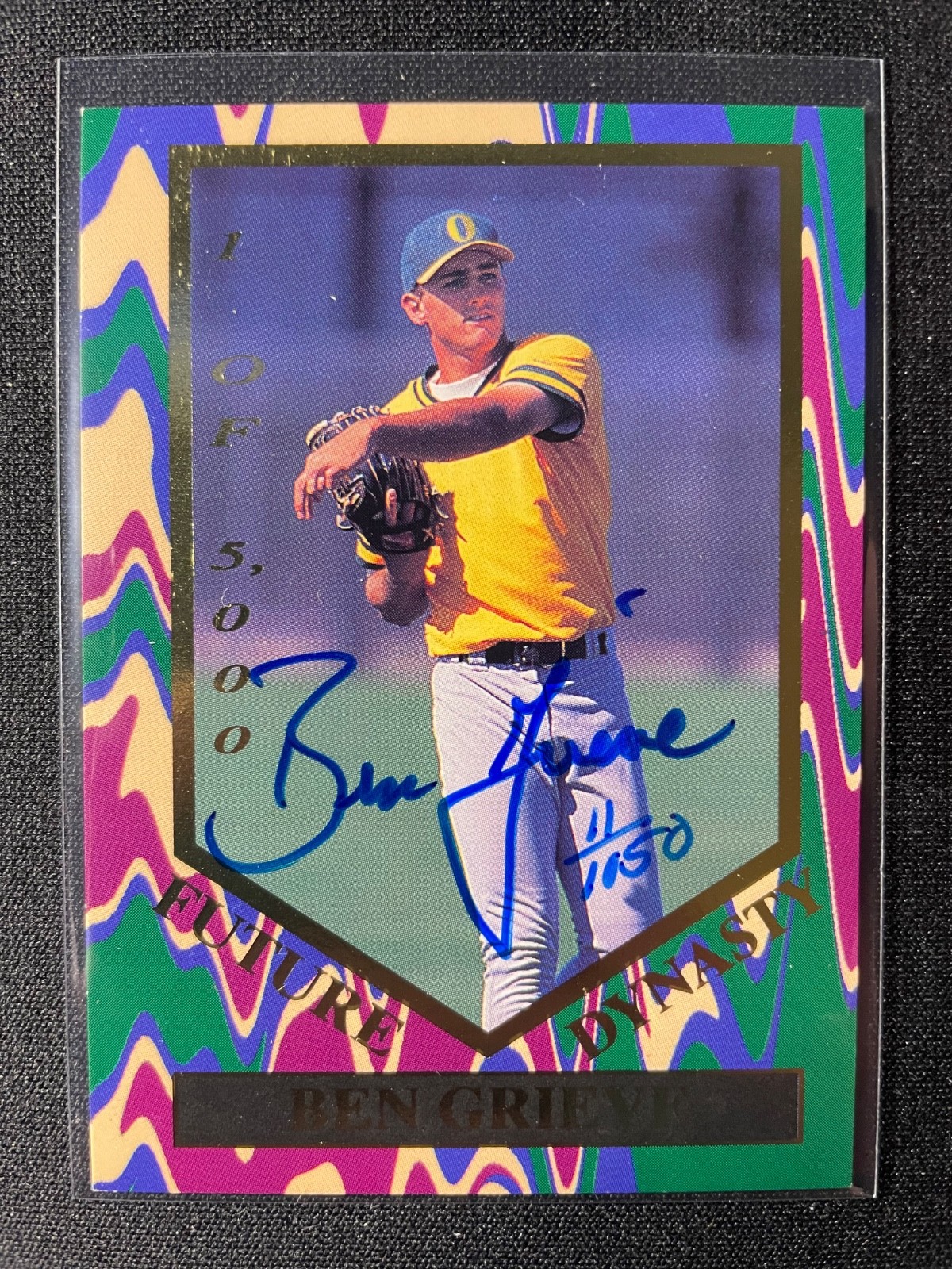 1995 Signature Rookies Ben Grieve Future Dynasty Autograph #/1050 1995 Signature Rookies Ben Grieve Future Dynasty Autograph #/1050