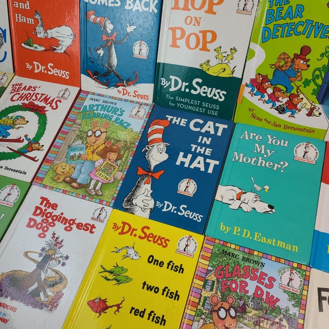 10+ Glossy Beginner Books Hardcovers Dr. Seuss Berenstain Bears Arthur No Dupes 10+ Glossy Beginner Books Hardcovers Dr. Seuss Berenstain Bears Arthur No Dupes