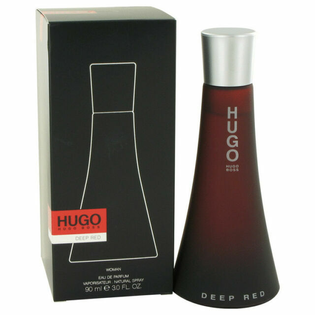 Hugo Boss Deep Red EDP Spray 3 oz 90ml Women New Box Discontinued