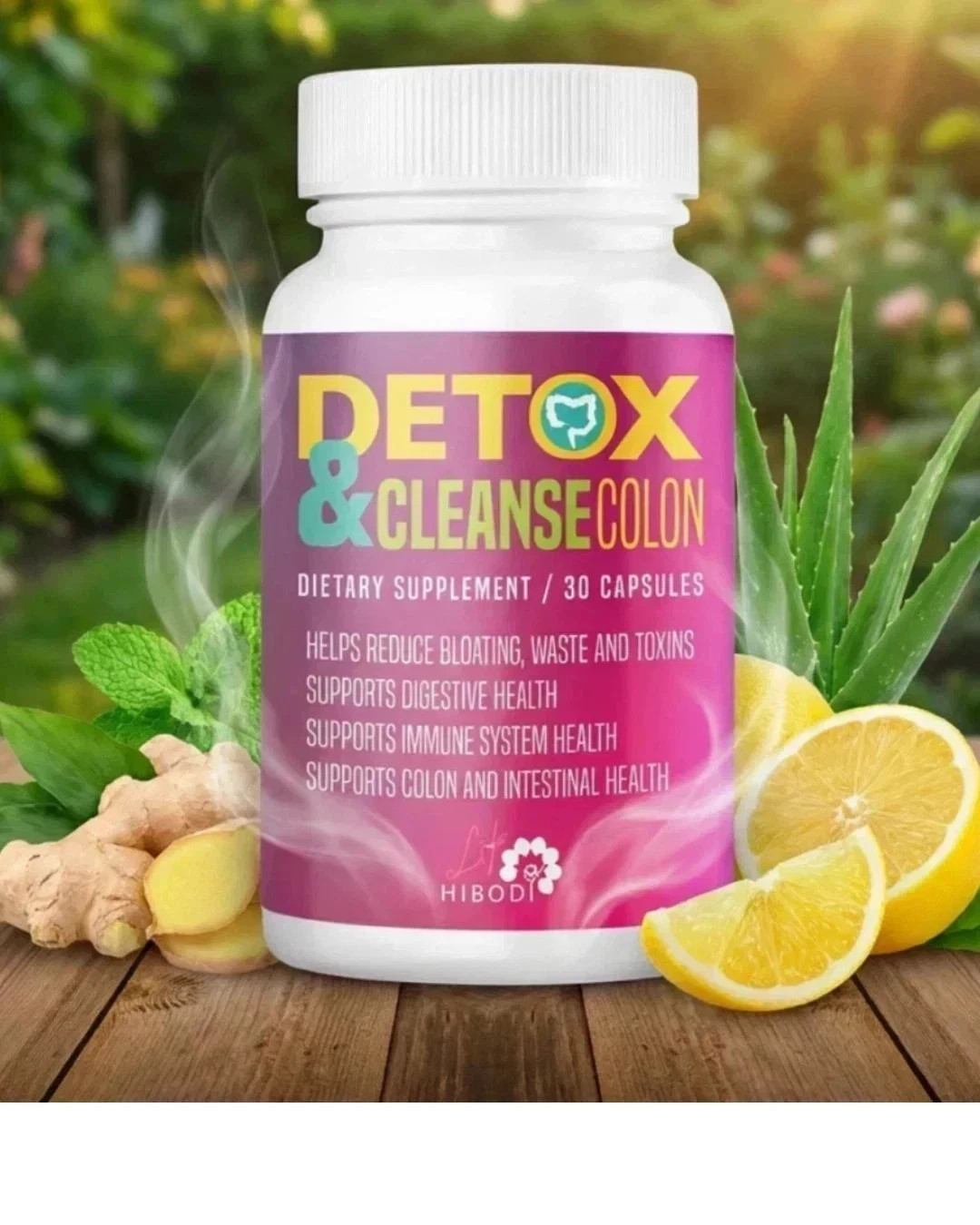Detox & Cleanse Colon by Hibody (Excellent Product-Fast Results-Brand New)