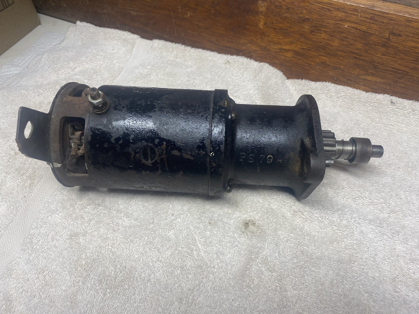 OEM Willys Jeep MB GPW CJ2A Auto-Lite 6V Starter MZ-4113 PS-79A 10 tooth TESTED