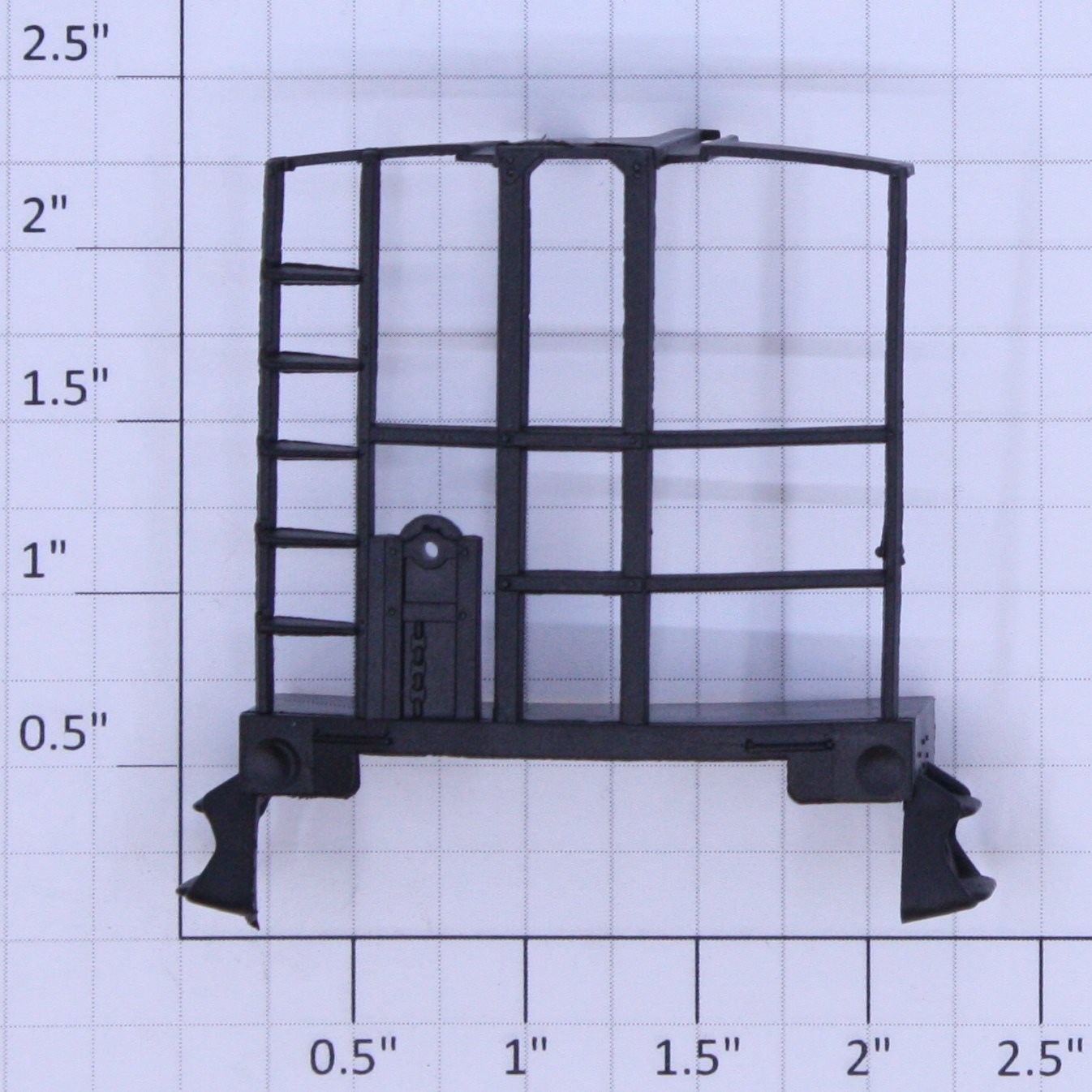 Lionel 6417-7 O Gauge Black Porthole Caboose End Platform