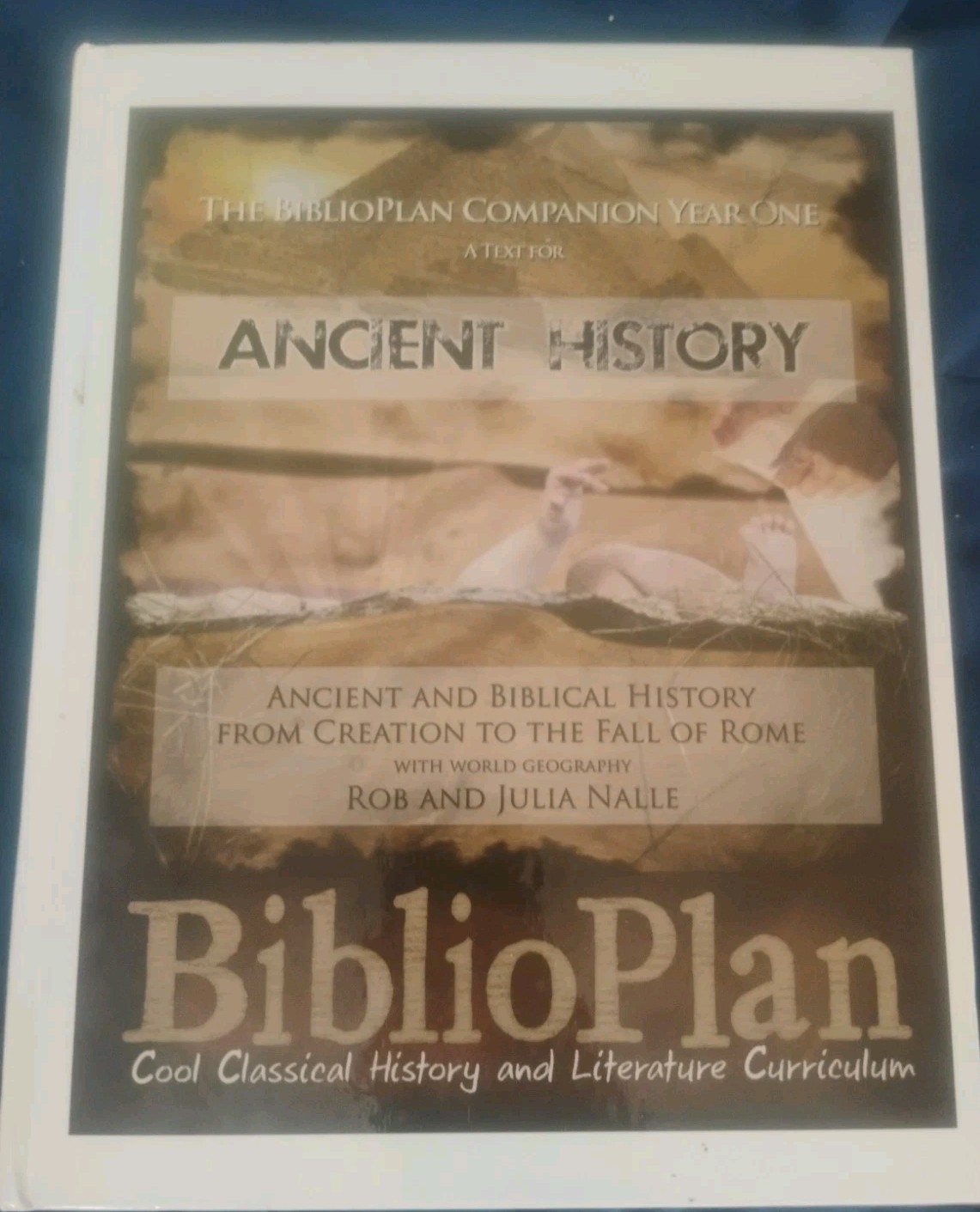 The Biblioplan Companion Year One: Ancient History Hardcover EX Condition 