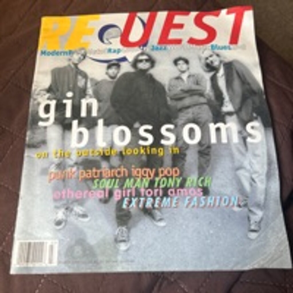 Request magazine. Vintage March 1996 Request magazine. Vintage March 1996