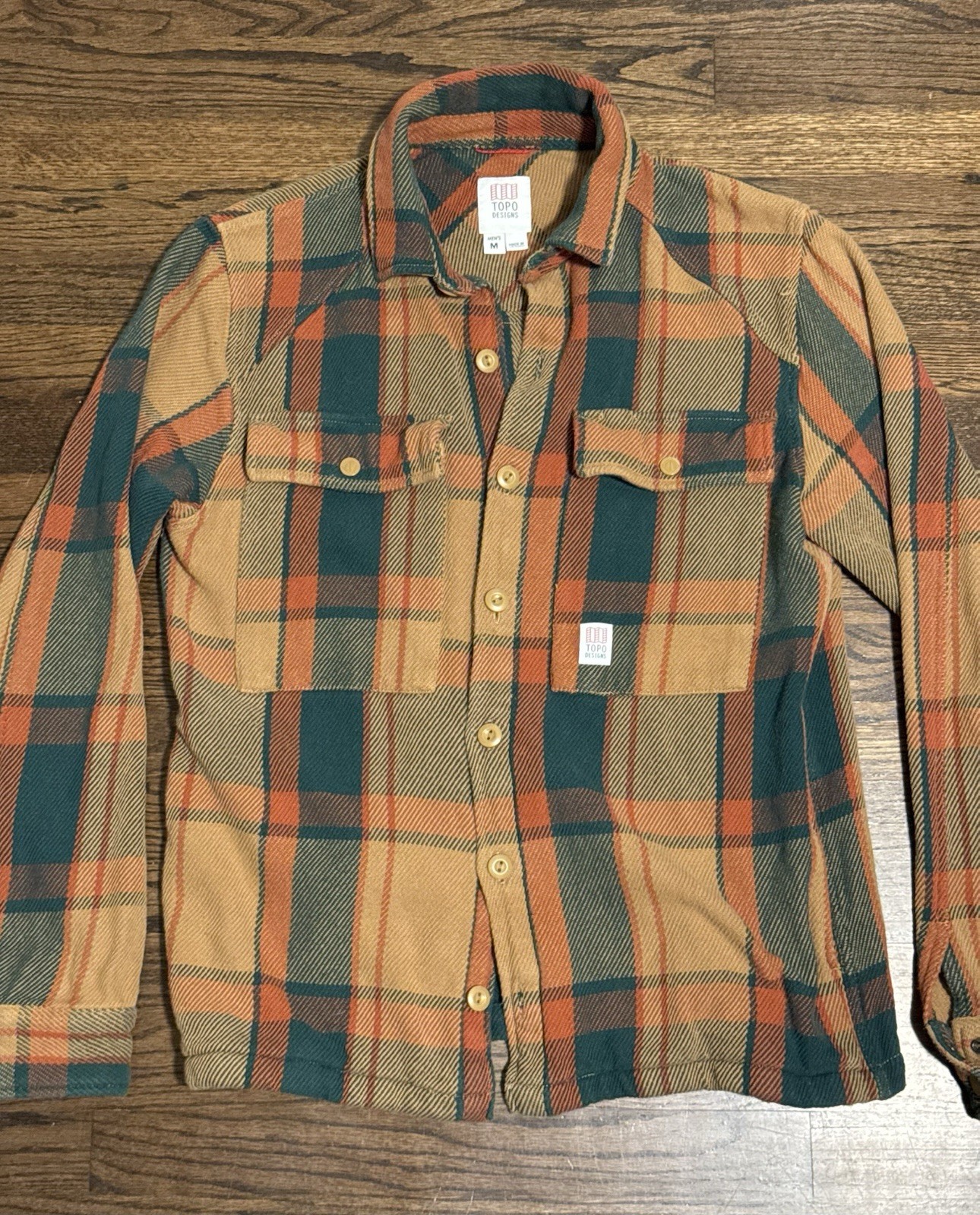 Topo Designs Button-Up shirt - Men’s Medium Topo Designs Button-Up shirt - Men’s Medium