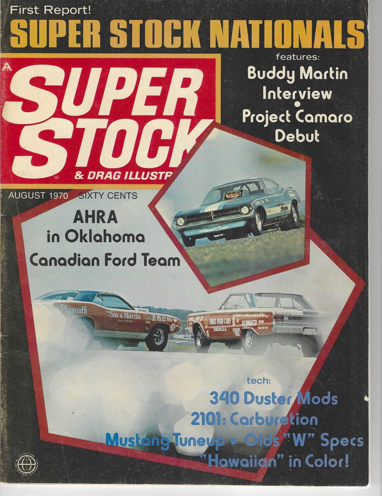 1970 Super Stock & Drag Illustrated. Sold separately, your choice. See Contents.